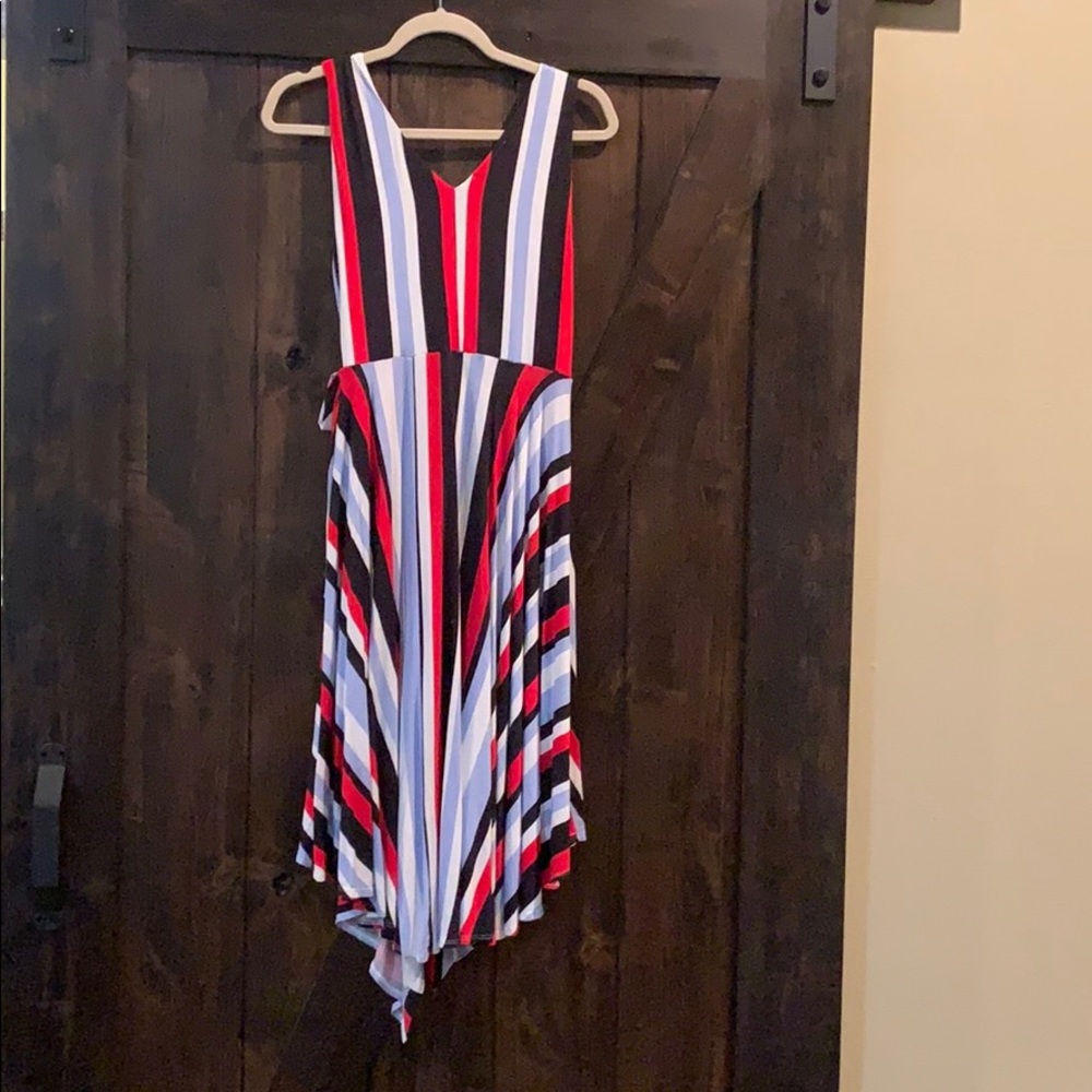NWT INC Faux Wrap Dress - Picture 6 of 8